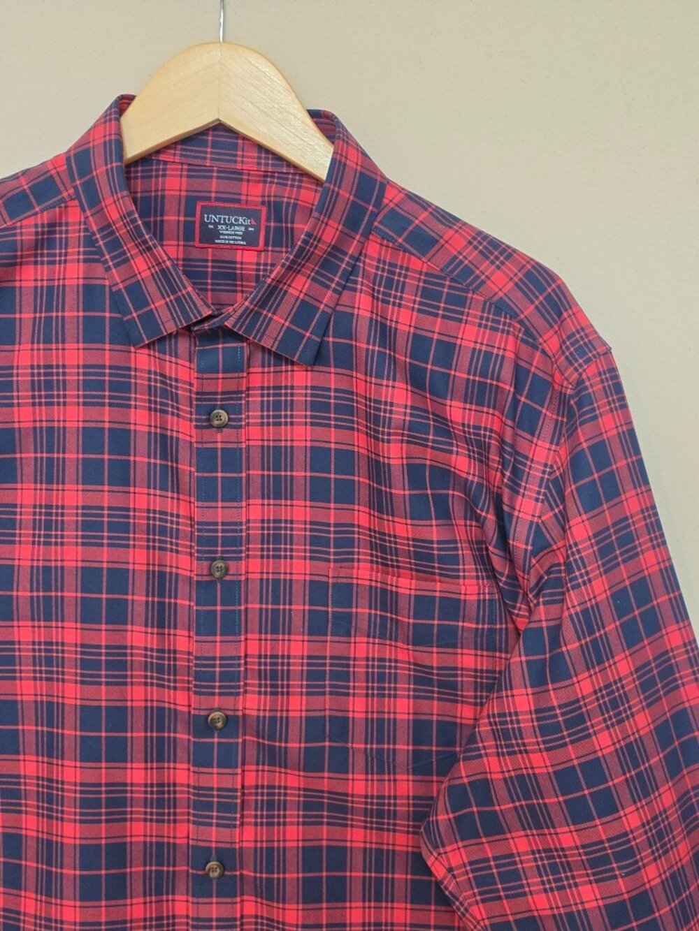UNTUCKit Wrinkle Free Button Down XXL
